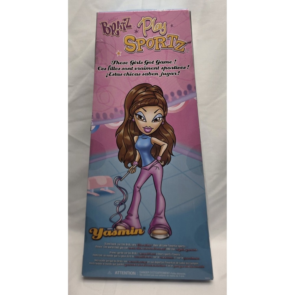 Gymnastics Fashion Doll with Accessories - Bratz Play Sportz Yasmin - Picture 2 of 2